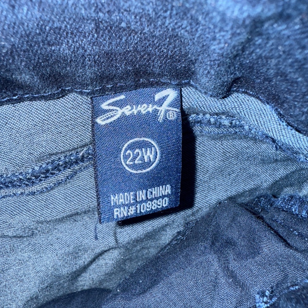 Seven7 Deep Indigo Skinny Jeans